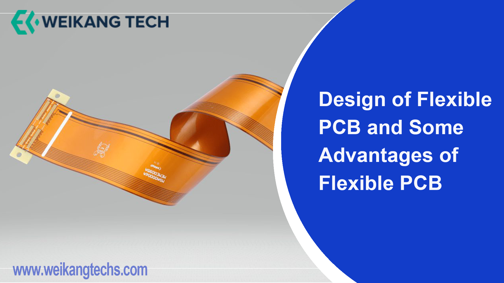 Design of Flexible PCB and Some Advantages of Flexible PCB