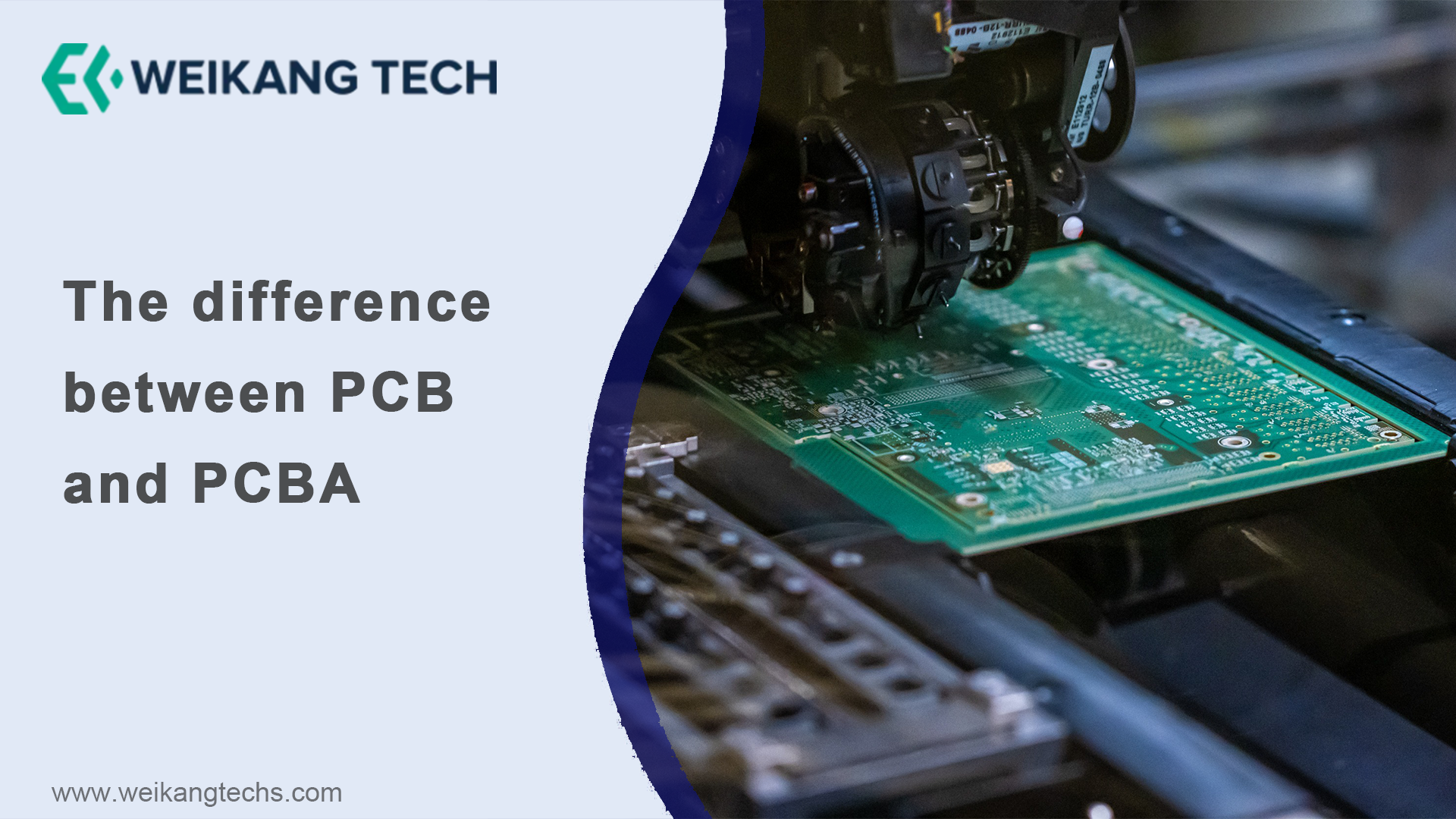 The difference between PCB and PCBA